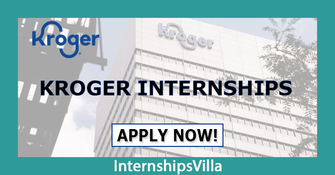 Kroger Internship