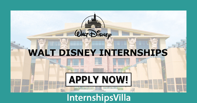 Walt disney Internships